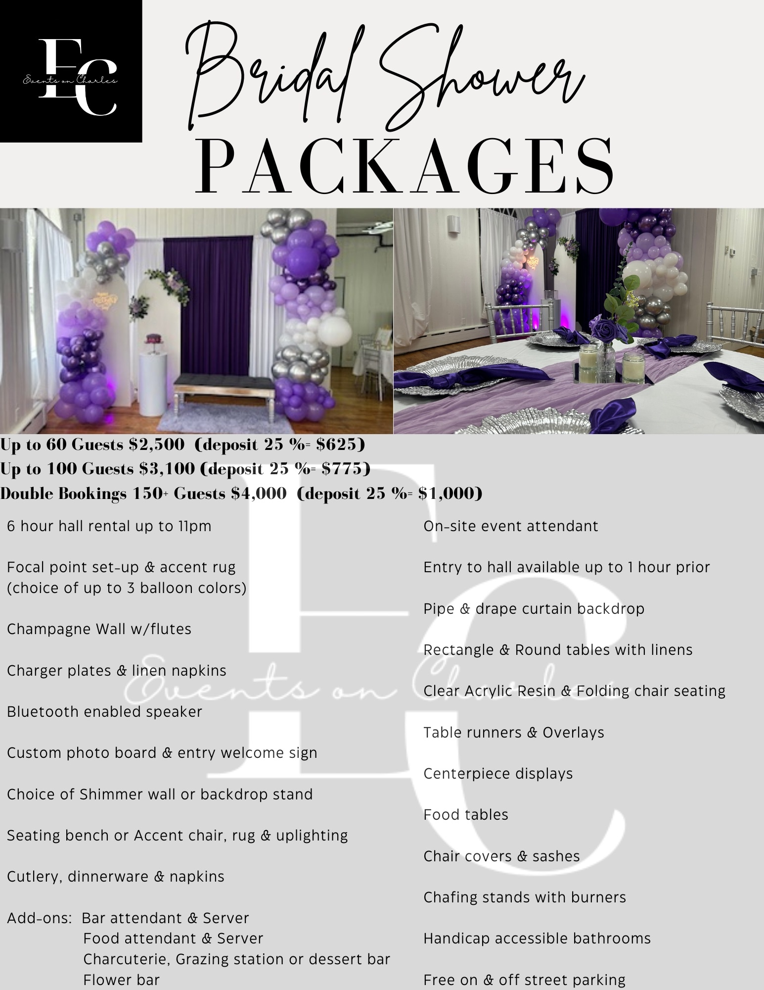 Uplighting Package